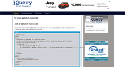 Desktop Screenshot of jquerywithexample.com